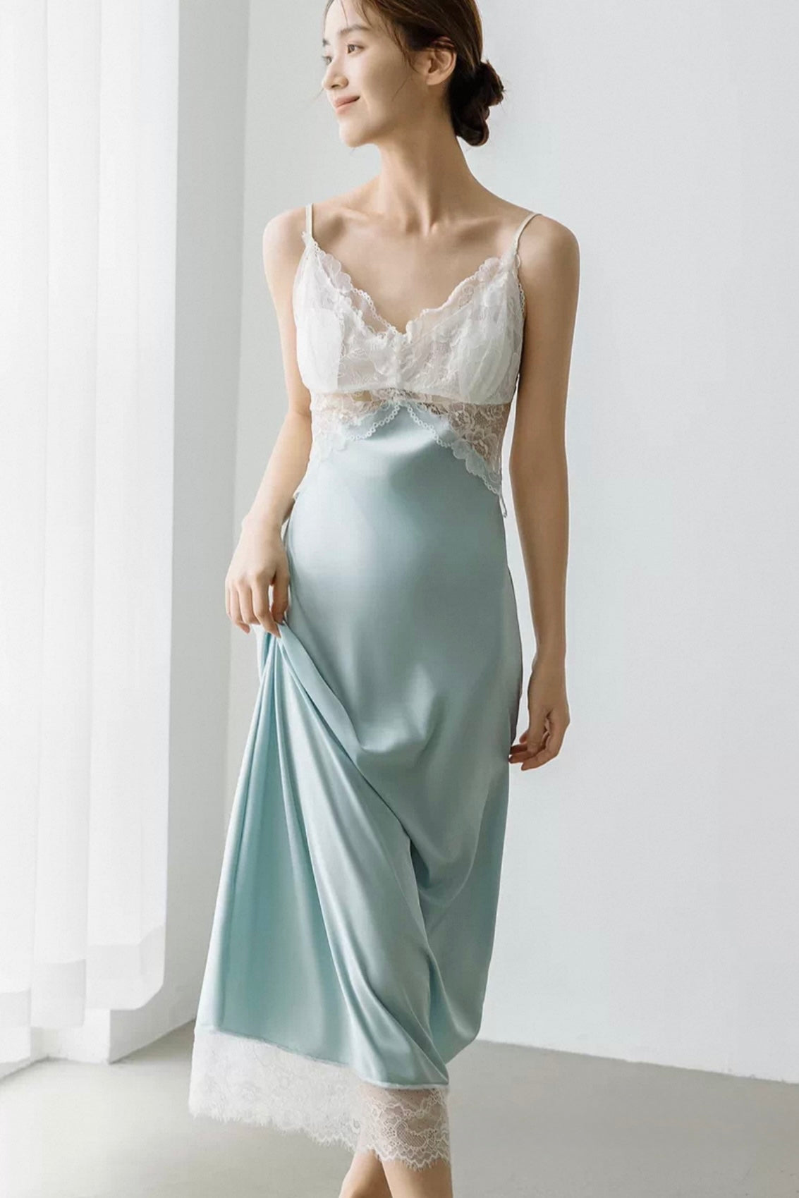 Moonlight Muse Satin Slip