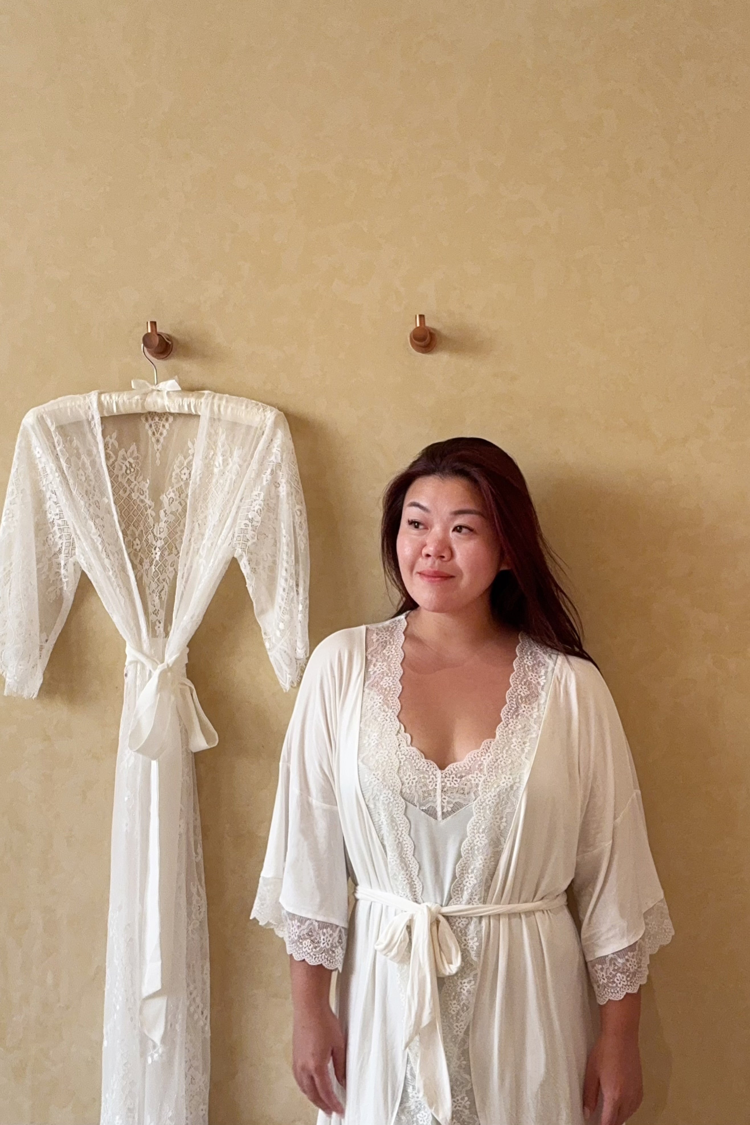 Sofia Cotton Robe (White)