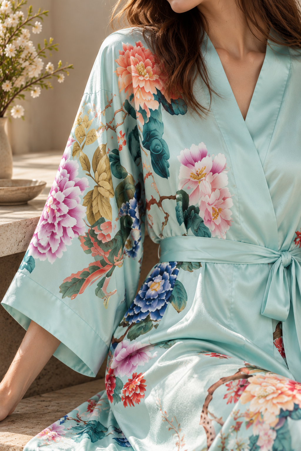 Flight of Whimsy Robe (Mint)