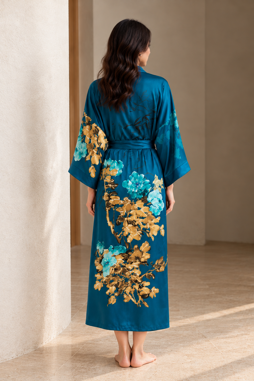 Flight of Whimsy Robe (Teal)
