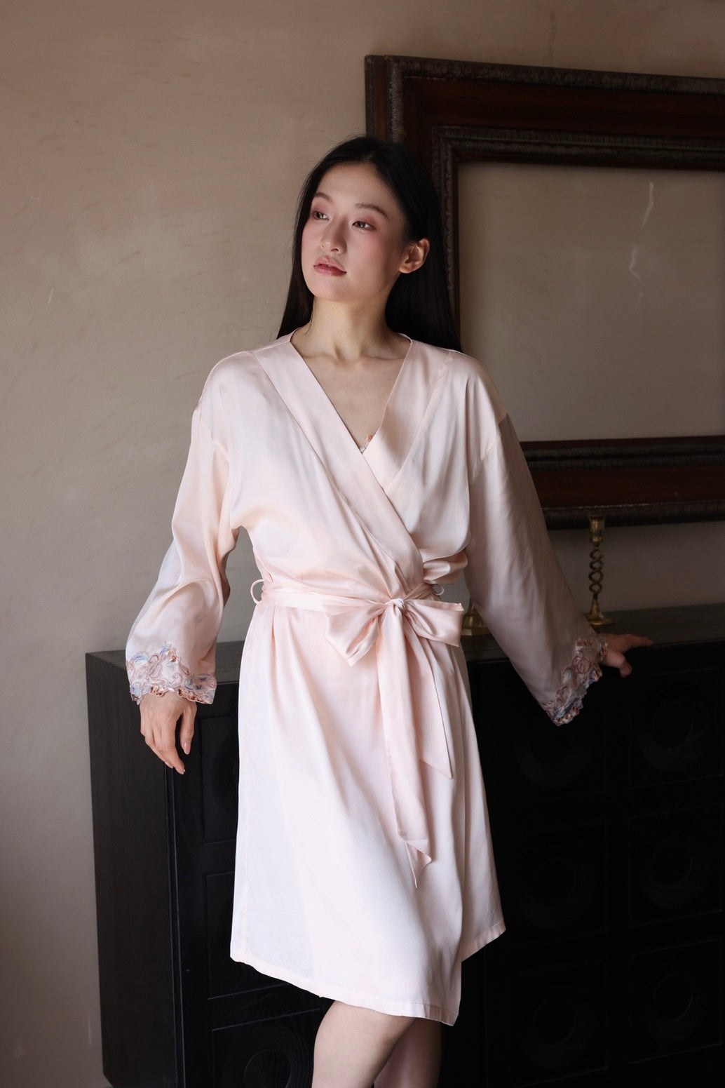 Gloria Satin Robe
