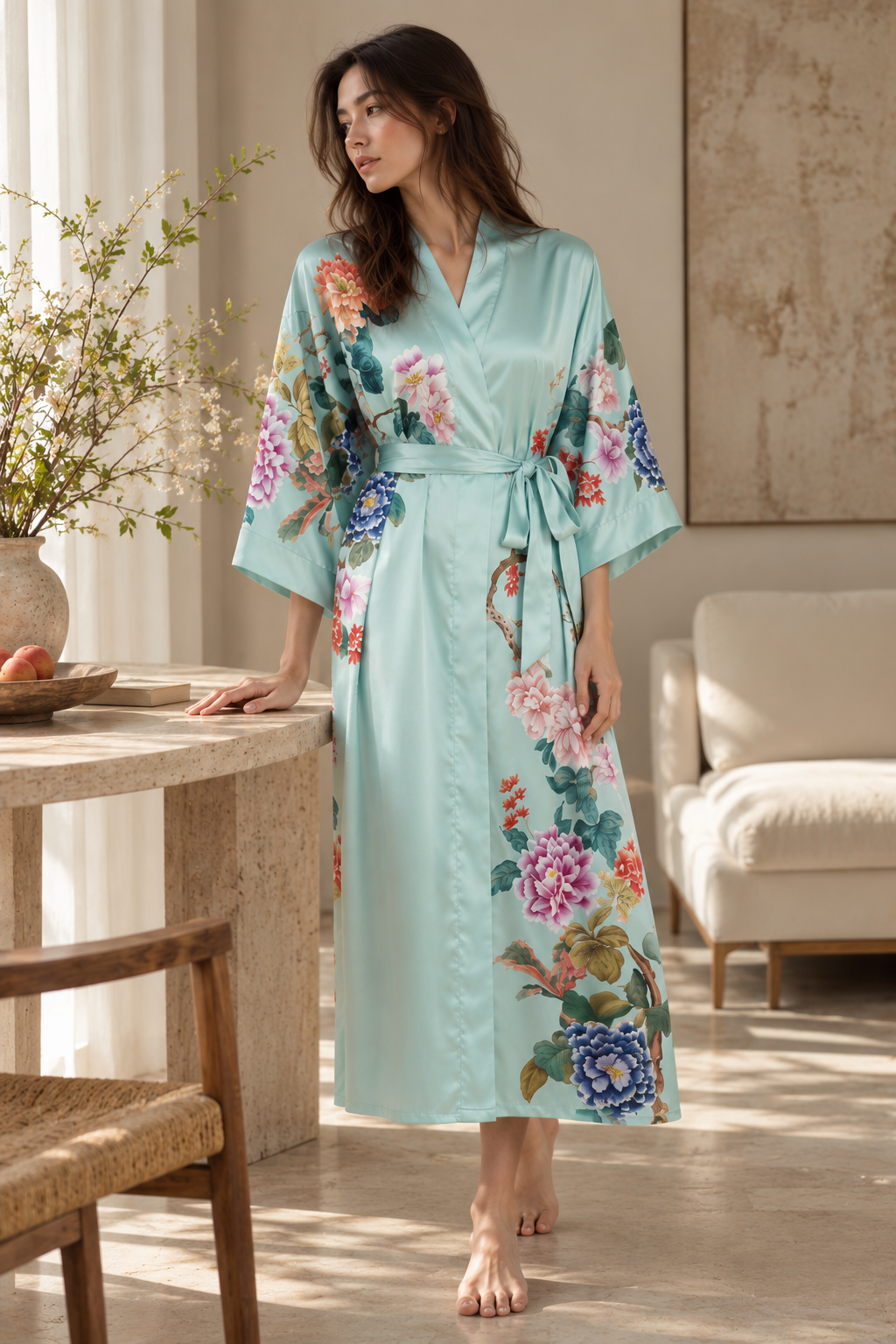 Flight of Whimsy Robe (Mint)