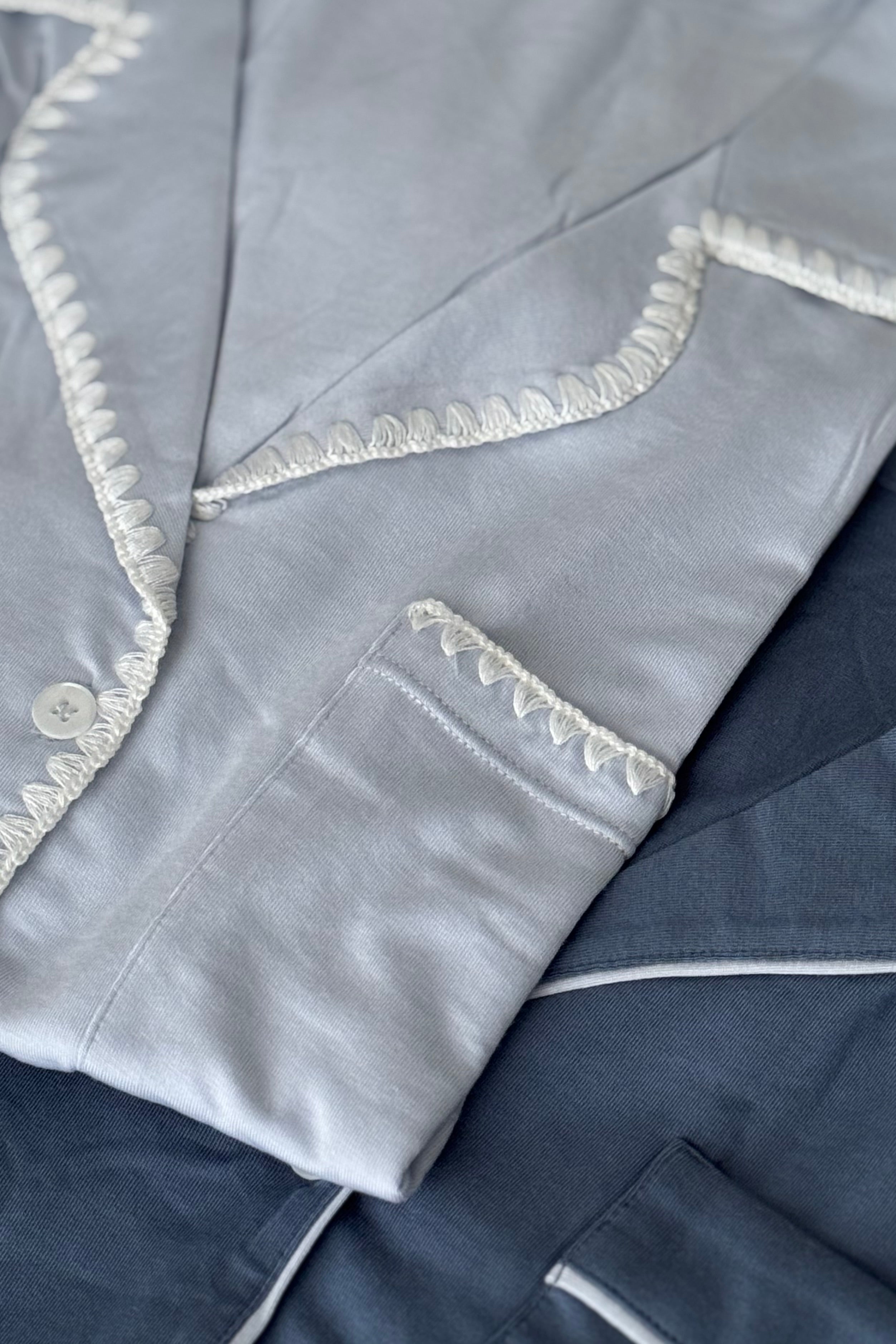 Oasis Modal Cotton PJs (Sky)