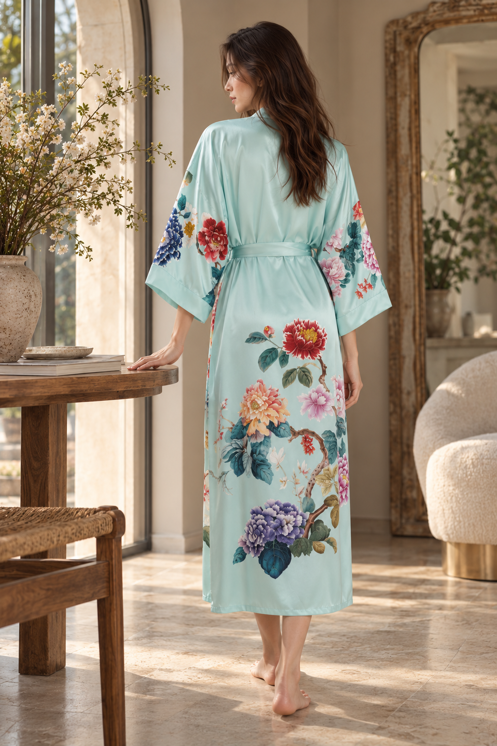 Flight of Whimsy Robe (Mint)