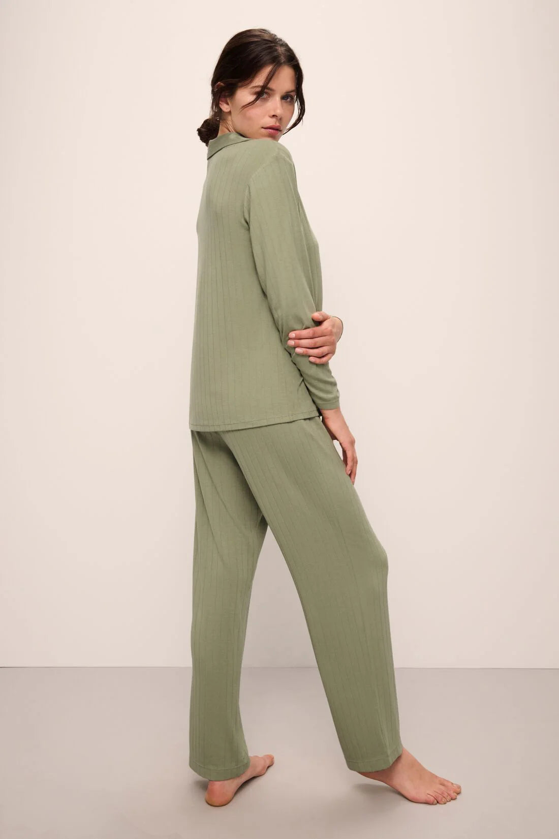 Oasis Modal Cotton PJs (Sage)