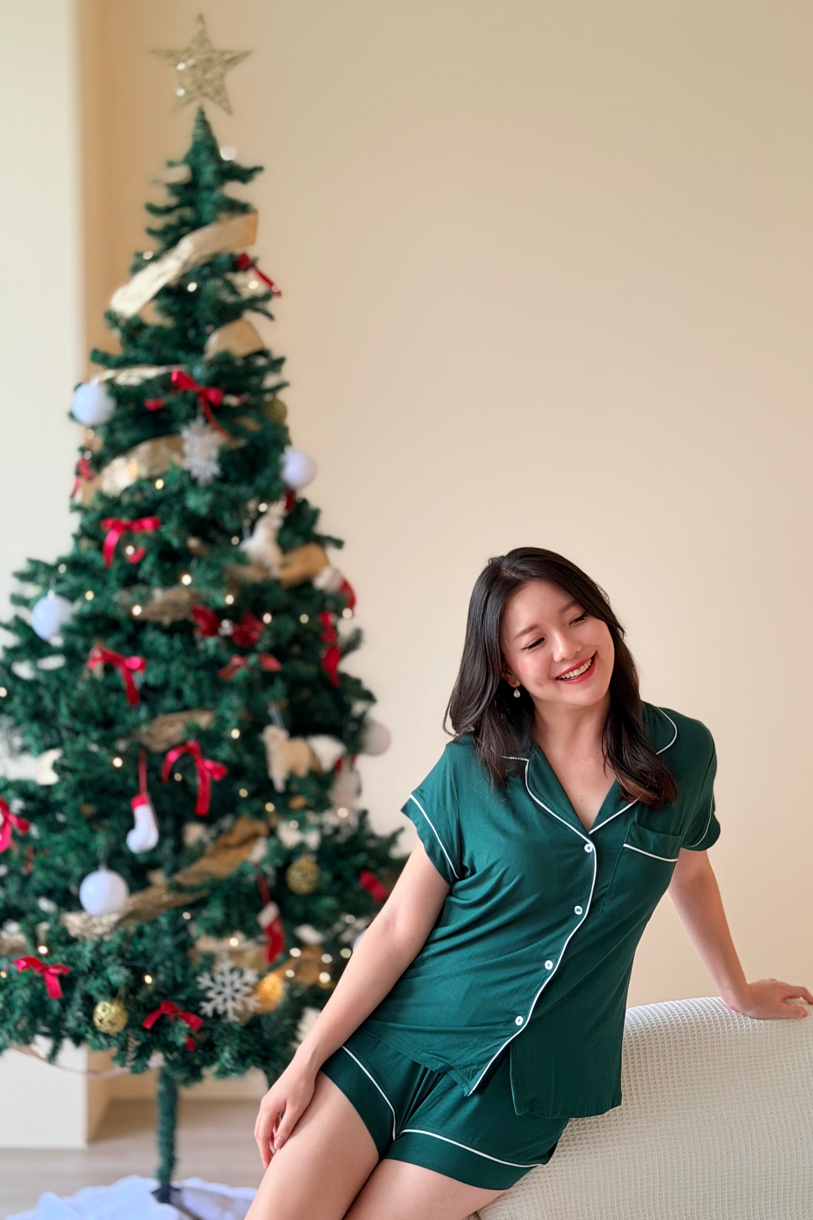 Oasis Modal Cotton PJs (Emerald)