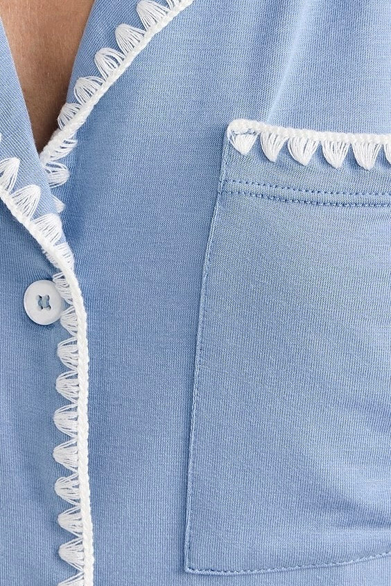 Oasis Modal Cotton PJs (Sky)