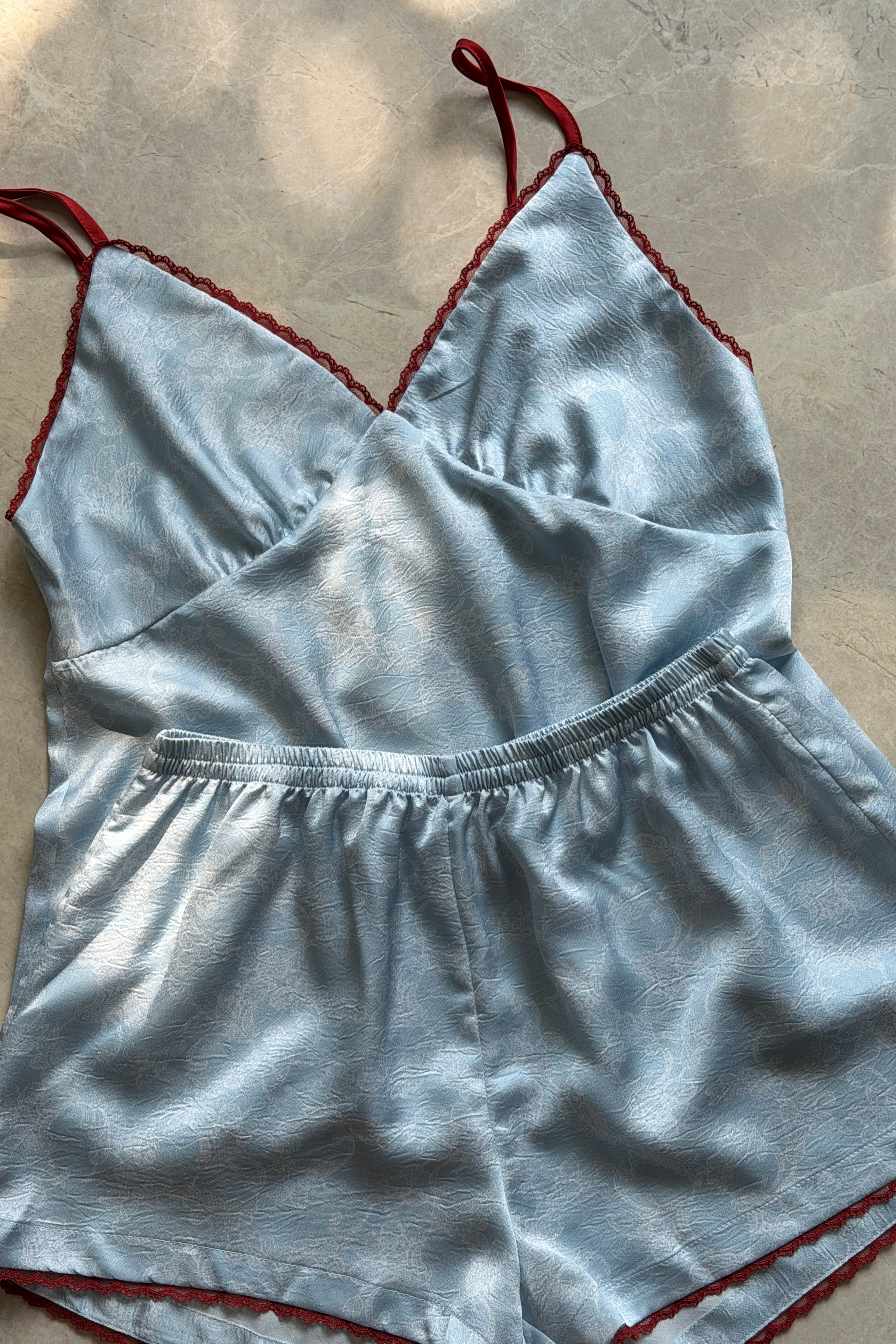 Lila Floral Cami Set - Bells & Birds