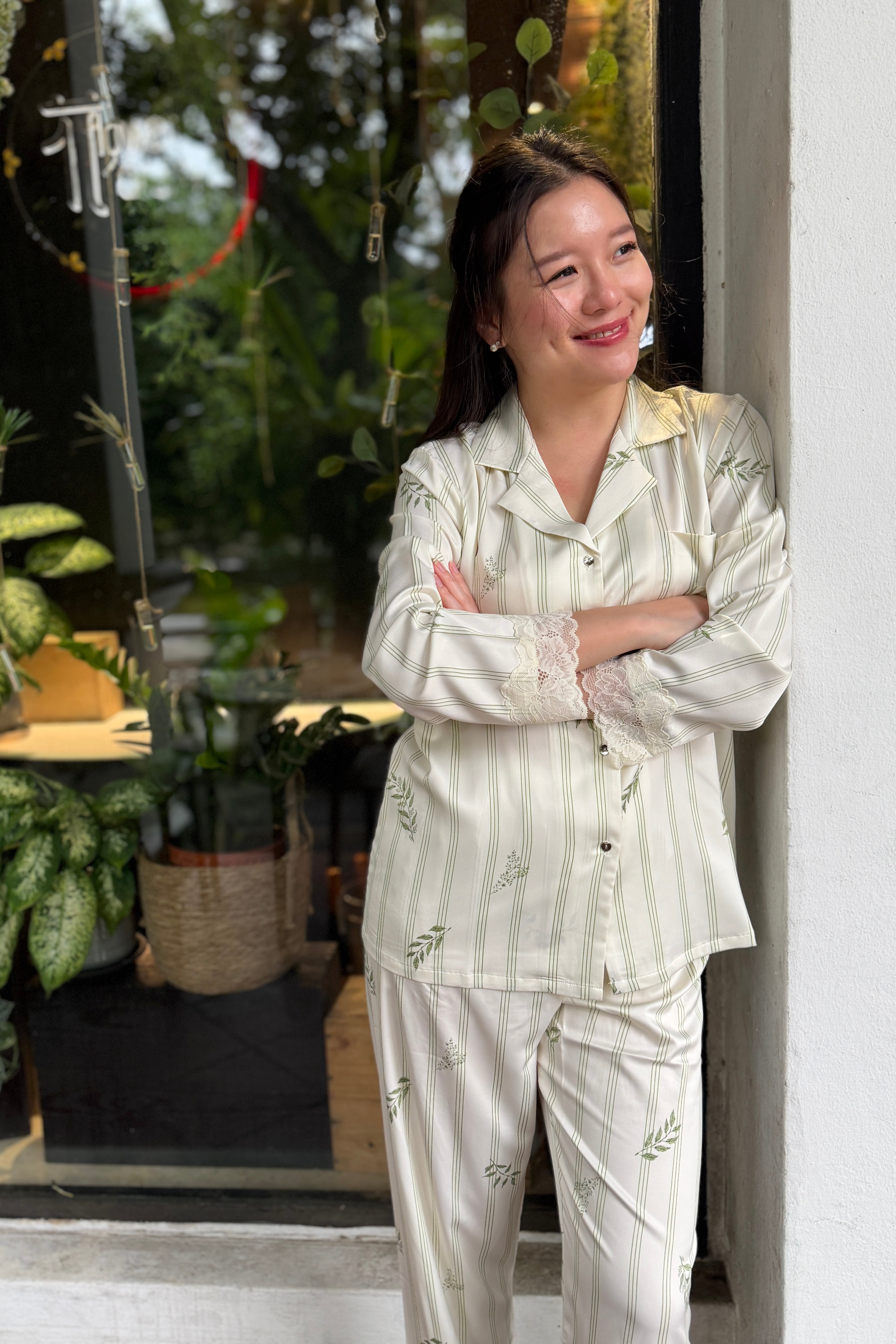 Oasis PJ Pants Set - Bells & Birds