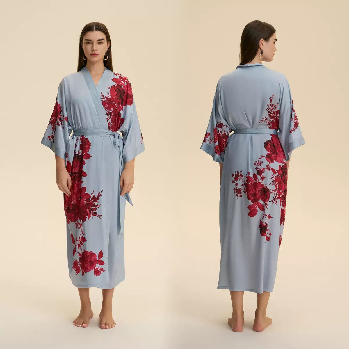 Flight of Whimsy Robe (Peony)
