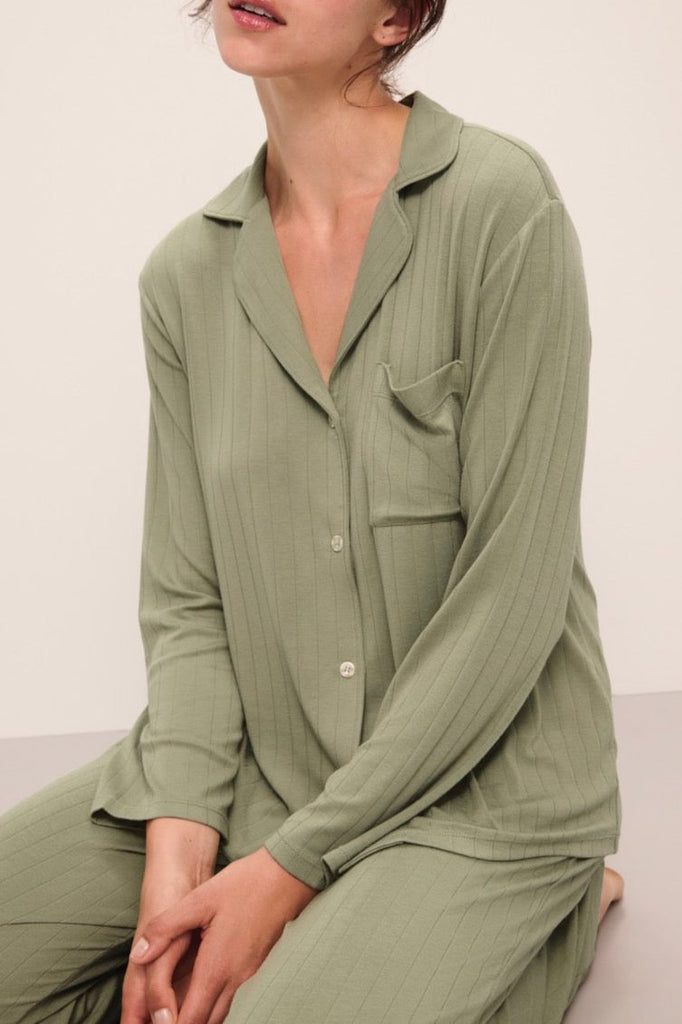 Oasis Modal Cotton PJs (Sage)