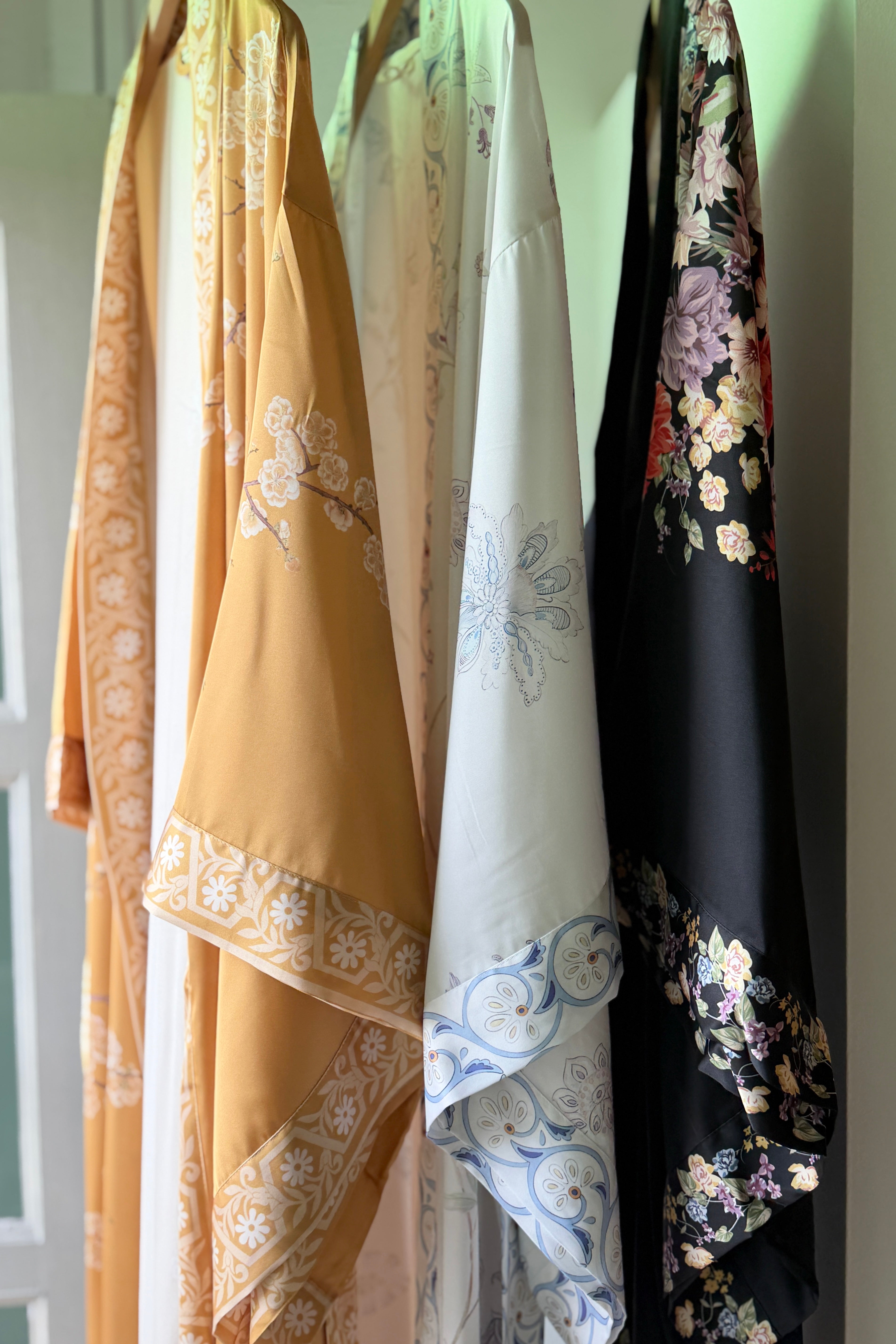 Flight of Whimsy Robe (Gold) - Bells & Birds
