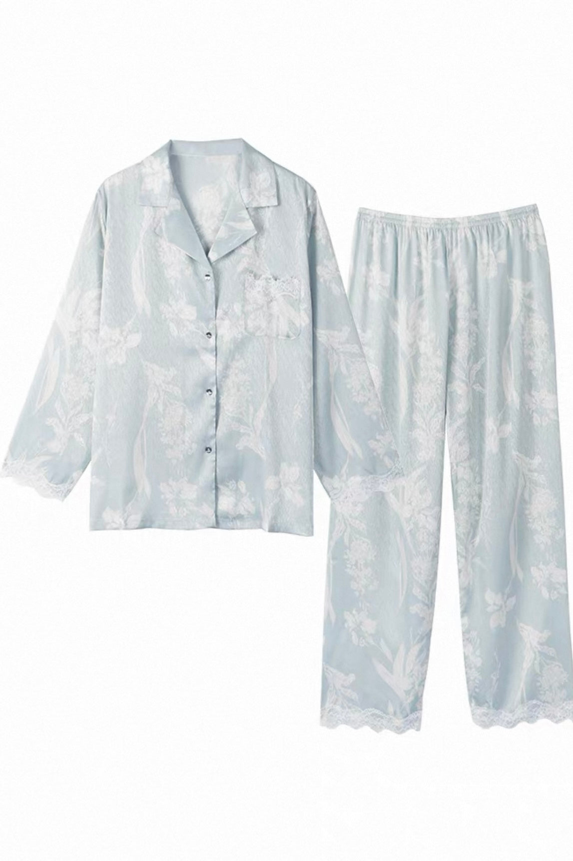 Dove Garden PJ Pants Set - Bells & Birds