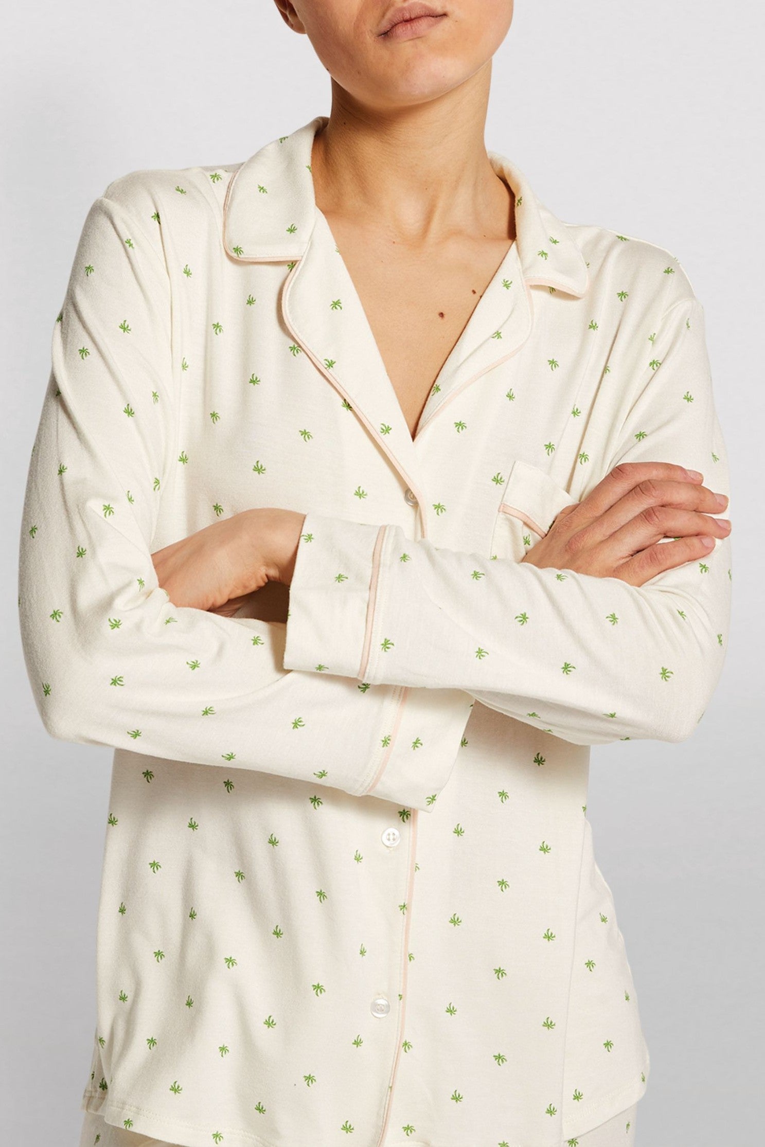 Oasis Modal Cotton PJs (Palm Tree)