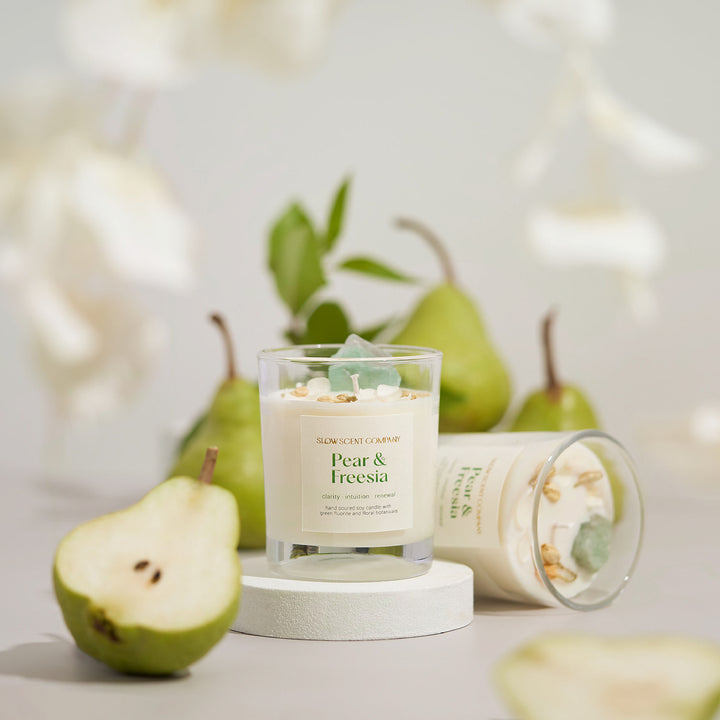 Slow Scent Company Candle (Pear and Freesia)