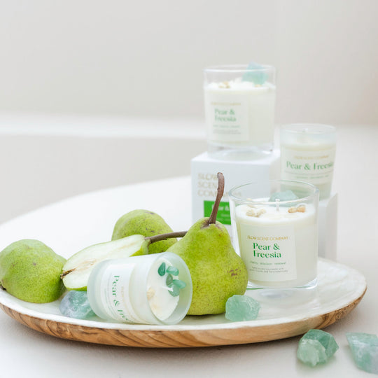 Slow Scent Company Candle (Pear and Freesia)