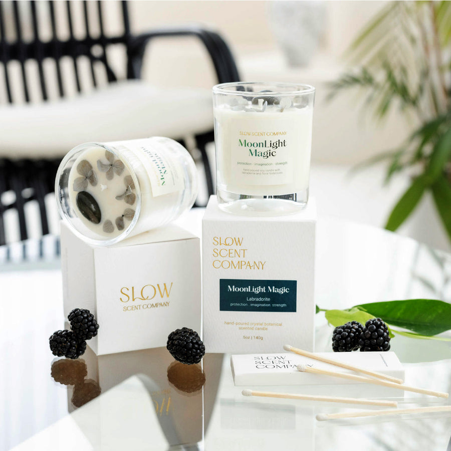 Slow Scent Company Candle (Moonlight Magic)