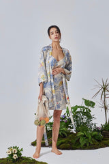 Clementine Satin Robe