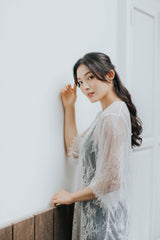 Elise Lace Robe