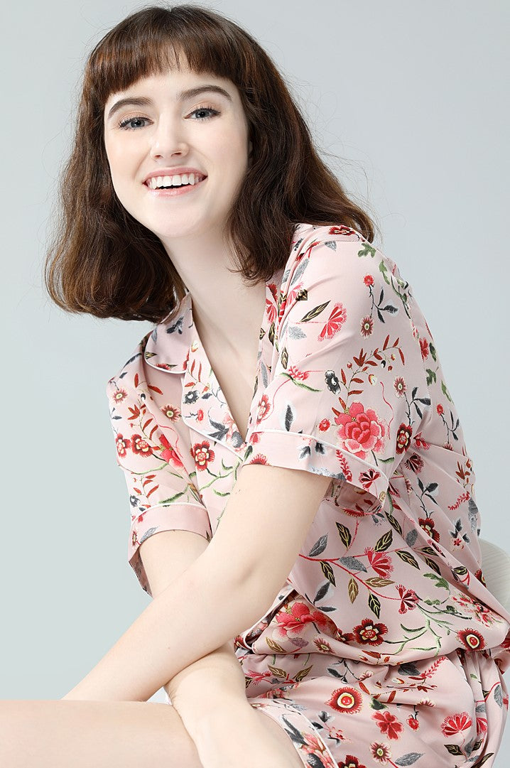 Wild Eden Bloom PJ Set - Bells & Birds