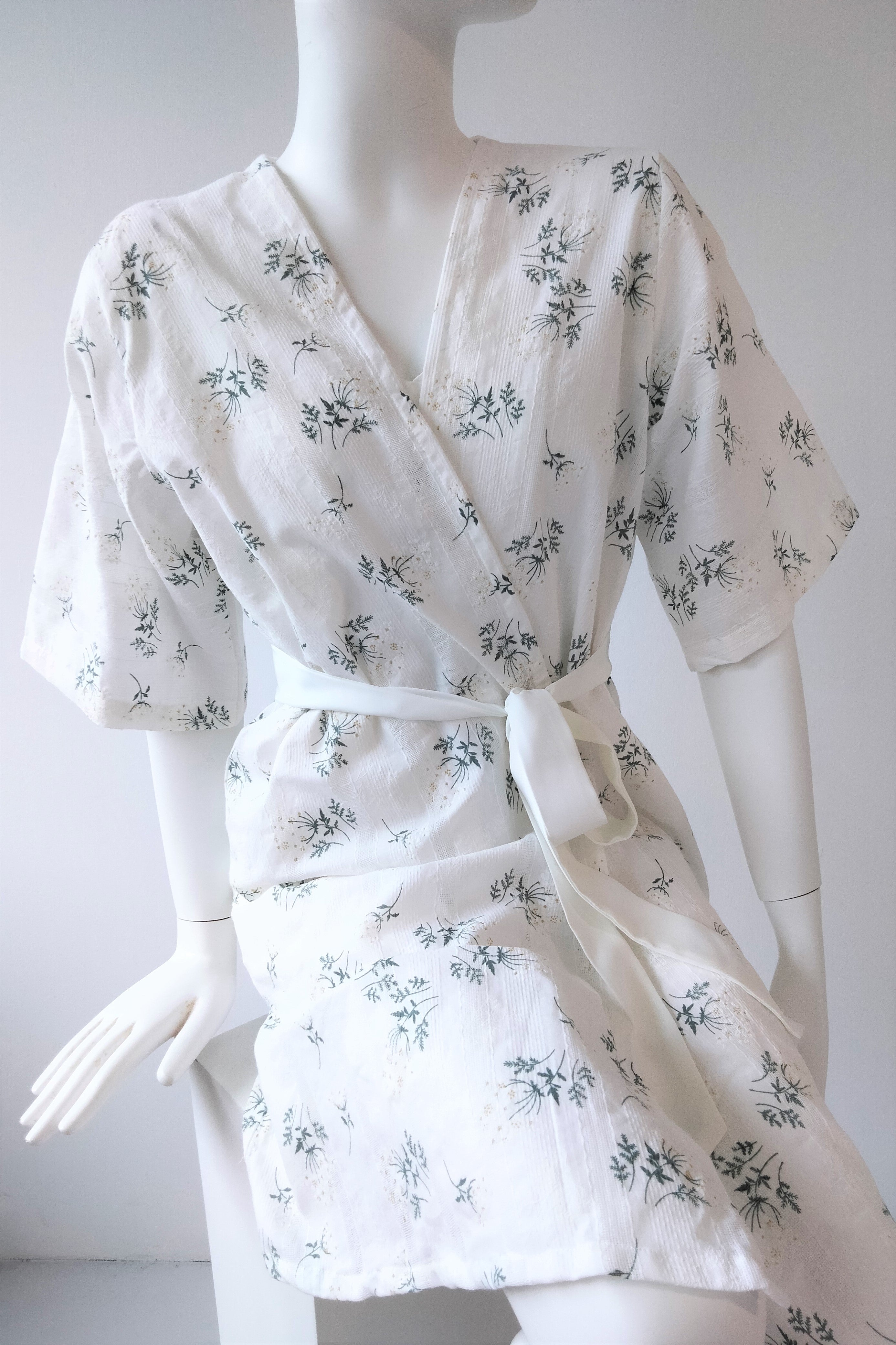 Wildflower Cotton Robe