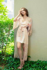 Luna Tulle Robe (Pink)