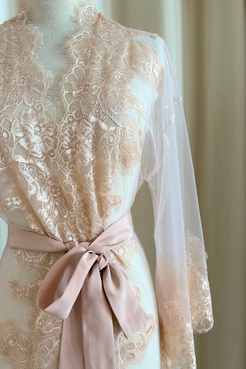 Luna Tulle Robe (Pink)
