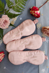 Zodiac Silk Eye Mask (Pink)