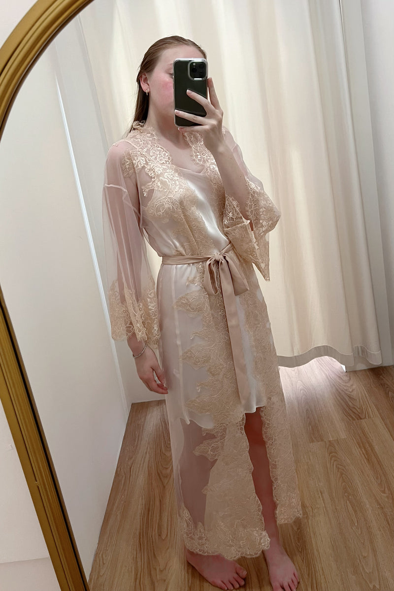 Luna Tulle Robe (Pink)