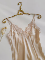 Olivia Mulberry Silk Slip (Nude)