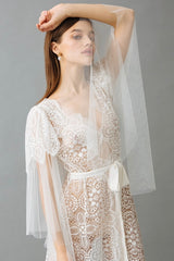 Elizabeth Lace Dressing Gown